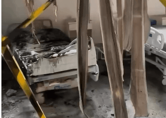 Curto-circuito em ar-condicionado causa incêndio na ala geriátrica do HM em Ji-Paraná