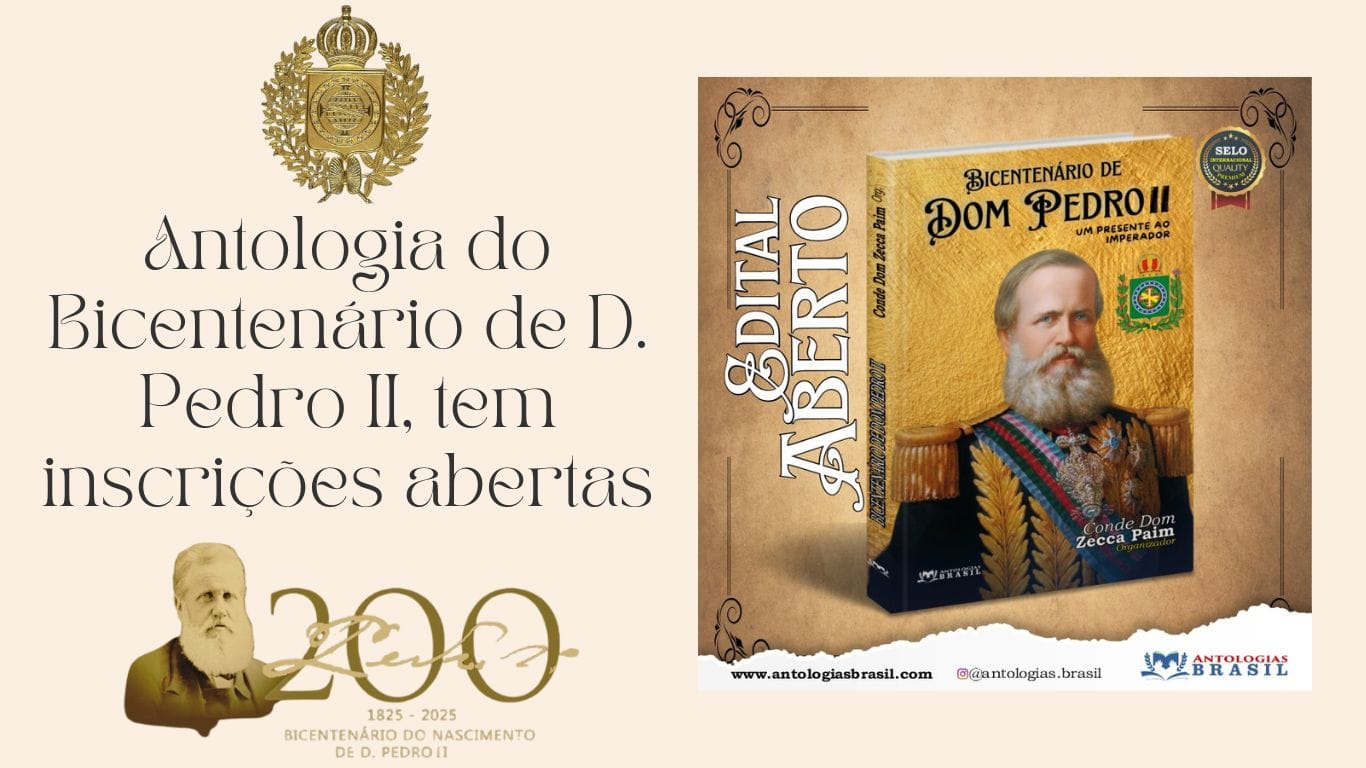 D. Pedro II comemora 200 anos de nascimento em 2025 e ganha Obra inédita – Bicentenário de D. Pedro II um presente ao Imperador