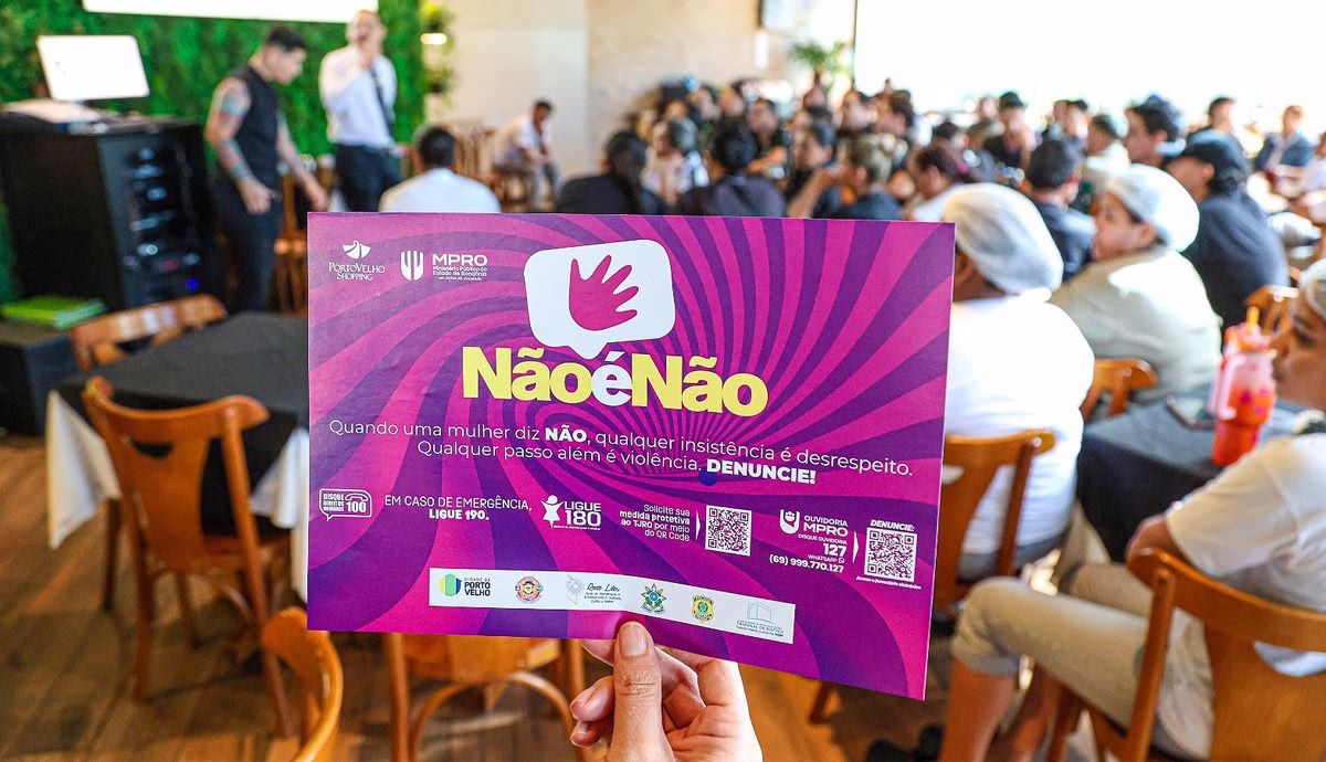 CARNAVAL: MPRO e shopping em Porto Velho deflagram campanha de combate à violência contra mulher