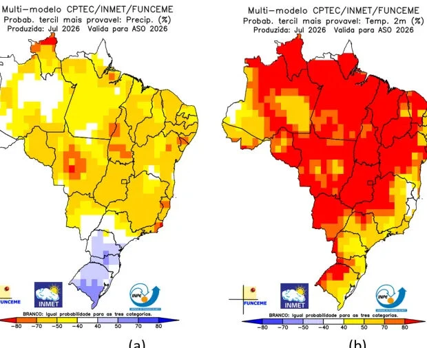 El Niño já está em patamar forte e continuará se intensificando, diz agência americana