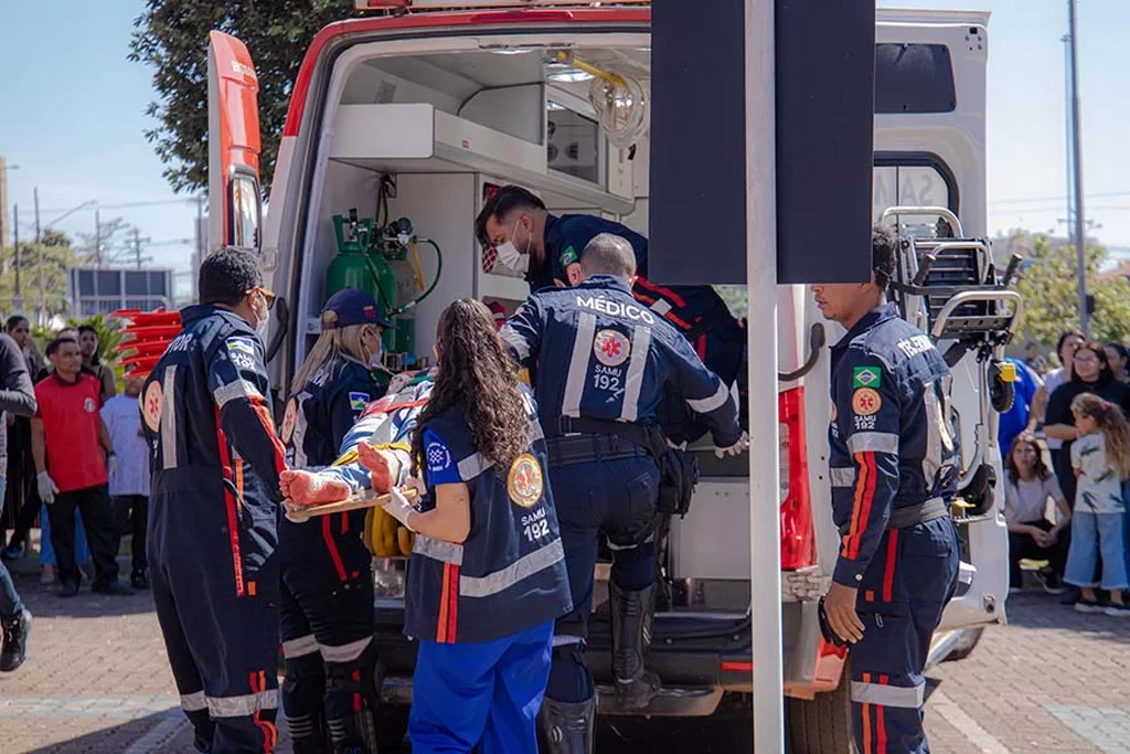SAMU registra mais de nove atendimentos por dia envolvendo motociclistas em Porto Velho