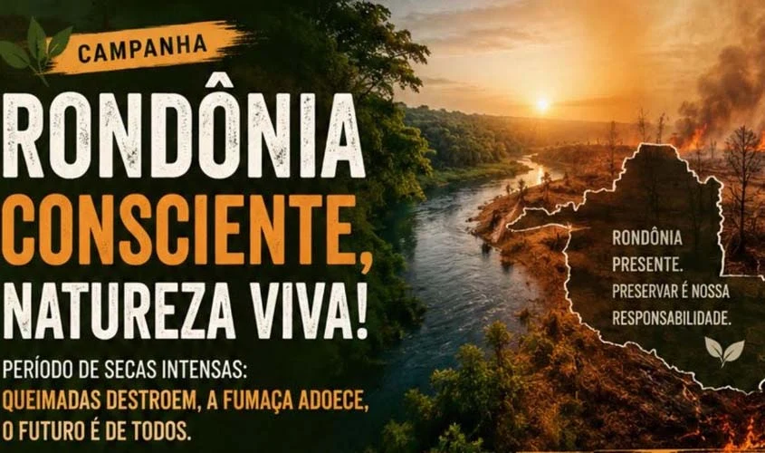 Estiagem aumenta risco de queimadas em Rondônia