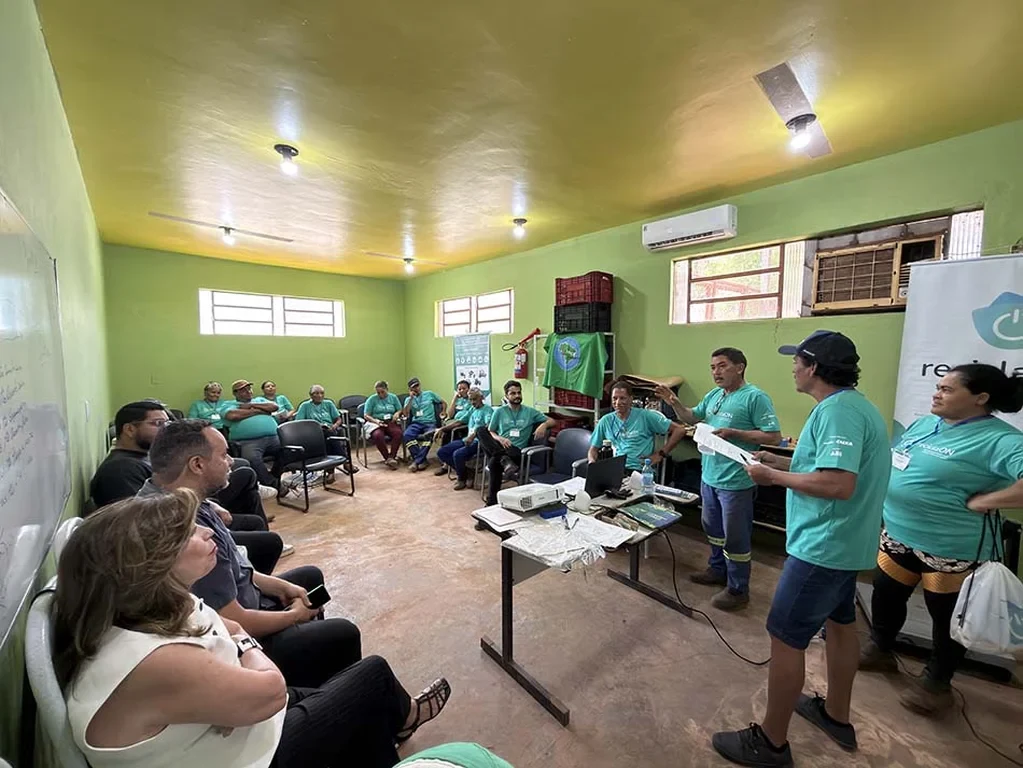 Cooperativa de Catadores em Porto Velho inaugura espaço para resíduos eletrônicos