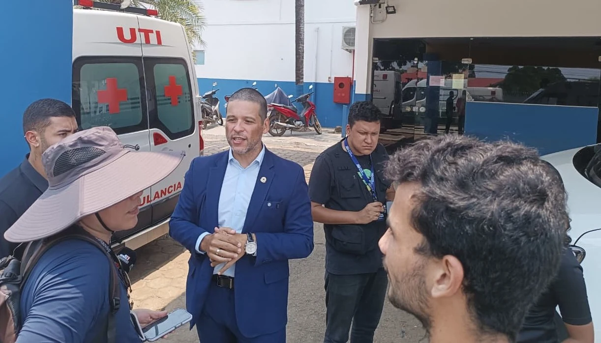 Camargo visita Hospital João Paulo II e anuncia proposta de gabinete de crise para a saúde em Rondônia