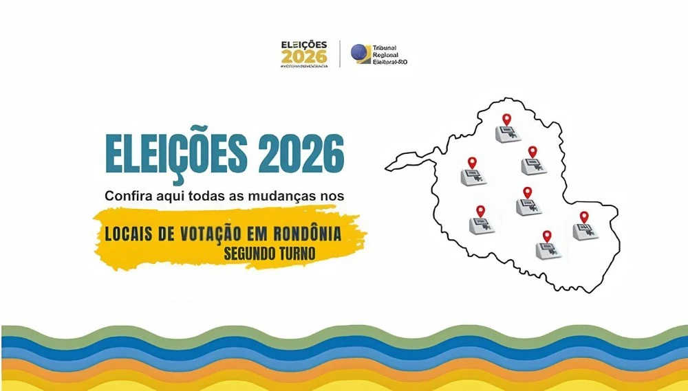 Segundo turno terá mudanças em 12 seções eleitorais de Rondônia; veja os novos locais