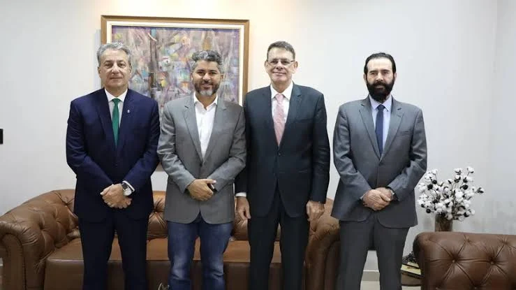 Governador eleito Marcos Rogério visita cúpula do Judiciário e fala de harmonia e diálogo